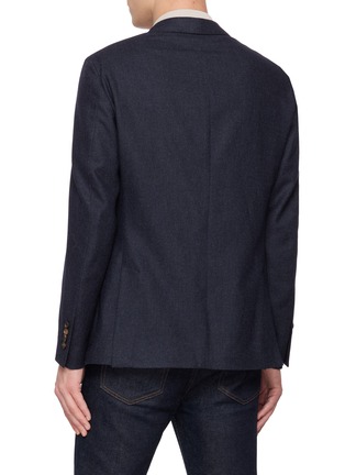 Back View - Click To Enlarge - ELEVENTY - Unlined Notch Lapel Jacket