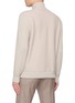 Back View - Click To Enlarge - ELEVENTY - Knit-Sleeve Wool Jacket