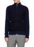 ELEVENTY Knit-Sleeve Wool Jacket