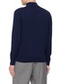 Back View - Click To Enlarge - ELEVENTY - Quarter-Zip Cashmere Sweater