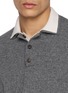  - ELEVENTY - Double Collar Polo Sweater