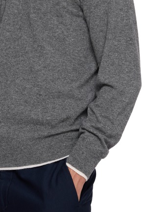  - ELEVENTY - Double Collar Polo Sweater