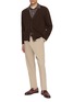 Figure View - Click To Enlarge - ELEVENTY - Double Collar Wool Cashmere Cardigan