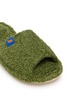 Detail View - Click To Enlarge - HIPPOPOTAMUS - Room Slippers — Pistachio/Size M