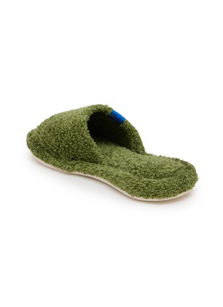 Detail View - Click To Enlarge - HIPPOPOTAMUS - Room Slippers — Pistachio/Size M