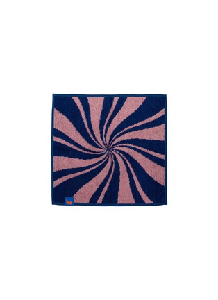 Main View - Click To Enlarge - HIPPOPOTAMUS - Handkerchief Towel — Parade Pink