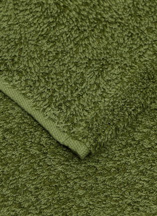 Detail View - Click To Enlarge - HIPPOPOTAMUS - Guest Towel — Pistachio
