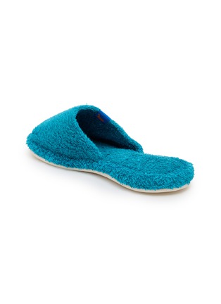 Detail View - Click To Enlarge - HIPPOPOTAMUS - Room Slippers — Caribbean/Size L