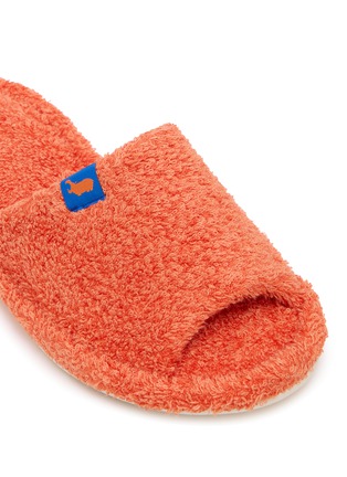Detail View - Click To Enlarge - HIPPOPOTAMUS - Room Slippers — Orange/Size L