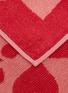 Detail View - Click To Enlarge - HIPPOPOTAMUS - Handkerchief Towel — Shuffle Pink