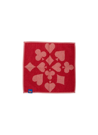 Main View - Click To Enlarge - HIPPOPOTAMUS - Handkerchief Towel — Shuffle Pink