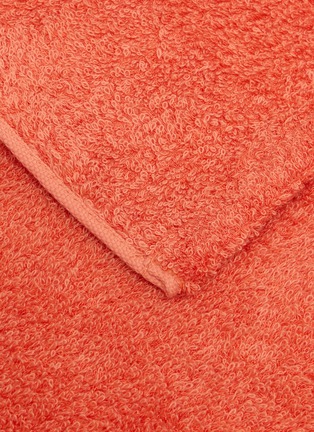 Detail View - Click To Enlarge - HIPPOPOTAMUS - Wash Towel — Orange