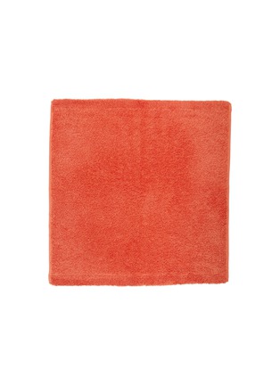 Main View - Click To Enlarge - HIPPOPOTAMUS - Wash Towel — Orange
