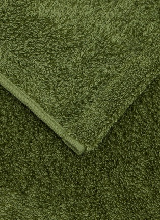 Detail View - Click To Enlarge - HIPPOPOTAMUS - Wash Towel — Pistachio