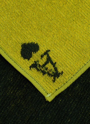 Detail View - Click To Enlarge - HIPPOPOTAMUS - Handkerchief Towel — Ace