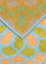 Detail View - Click To Enlarge - HIPPOPOTAMUS - Tile Handkerchief Towel — Soft Terracotta
