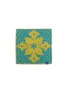 HIPPOPOTAMUS Tile Handkerchief Towel — Sunflower Blue