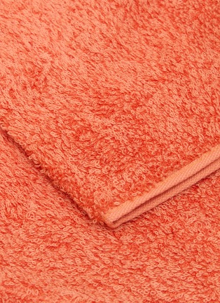 Detail View - Click To Enlarge - HIPPOPOTAMUS - Guest Towel — Orange