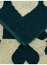 Detail View - Click To Enlarge - HIPPOPOTAMUS - Handkerchief Towel — Shuffle Green