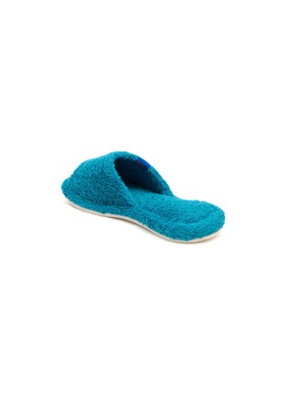 Detail View - Click To Enlarge - HIPPOPOTAMUS - Room Slippers — Caribbean/Size M