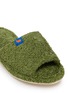 Detail View - Click To Enlarge - HIPPOPOTAMUS - Room Slippers — Pistachio/Size L