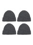 Detail View - Click To Enlarge - HOWLIN' - Brain Freezer Beanie - Set of 4