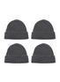Main View - Click To Enlarge - HOWLIN' - Brain Freezer Beanie - Set of 4