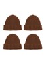 Main View - Click To Enlarge - HOWLIN' - Brain Freezer Beanie - Set of 4