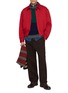 Figure View - Click To Enlarge - HOWLIN' - Firecracker Colour Block Knit Sweater