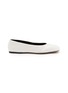 THE ROW Square Leather Ballet Flats