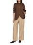 Figure View - Click To Enlarge - EENK - Curved Hemline Tailored Shirt