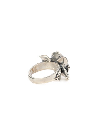 Detail View - Click To Enlarge - EMANUELE BICOCCHI - Blooming Rose Sterling Silver Ring