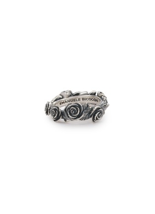Main View - Click To Enlarge - EMANUELE BICOCCHI - Rose Sterling Silver Band Ring