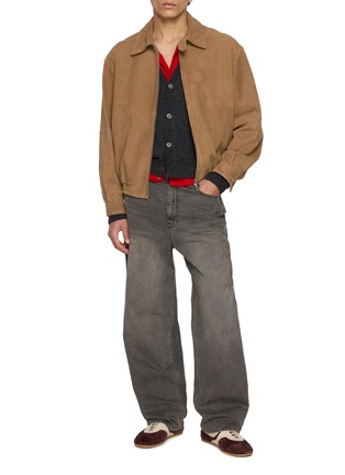 Figure View - Click To Enlarge - TONYWACK - Layered Wool Cardigan