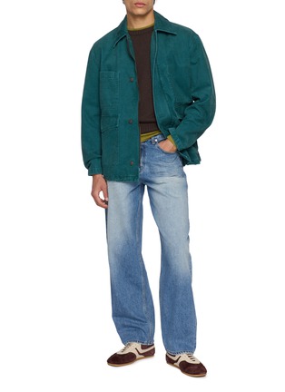 Figure View - Click To Enlarge - TONYWACK - Layered Crewneck Knit Sweater
