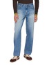 TONYWACK Faded Tapered Leg Denim Jeans