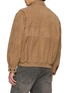 Back View - Click To Enlarge - TONYWACK - Relaxed Suede Bomber