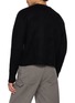 Back View - Click To Enlarge - TONYWACK - Brushed Argyle Knit Cardigan