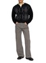 Figure View - Click To Enlarge - TONYWACK - Brushed Argyle Knit Cardigan