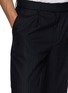  - TONYWACK - Belted Pinstripe Tailored Trousers