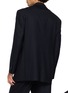 Back View - Click To Enlarge - TONYWACK - Pinstripe Relaxed Tailored Blazer