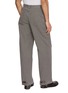 Back View - Click To Enlarge - TONYWACK - Distressed Grain Canvas Work Pants