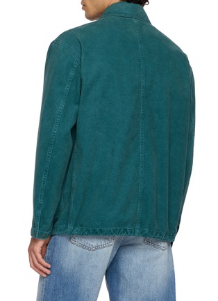 Back View - Click To Enlarge - TONYWACK - Brushed Multi Pocket Cotton Barn Jacket