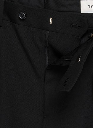  - TONYWACK - Wide-leg Pleated Tailored Trousers