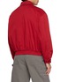 Back View - Click To Enlarge - TONYWACK - Garment Washed Cotton Zip Up Blouson
