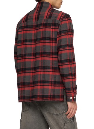 Back View - Click To Enlarge - TONYWACK - Check Flannel Shirt