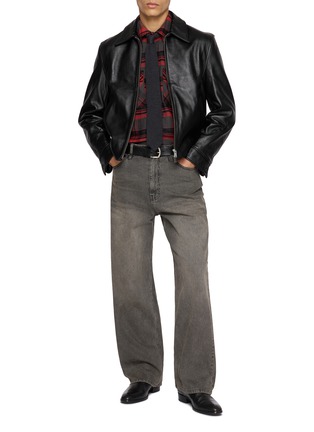 Figure View - Click To Enlarge - TONYWACK - Check Flannel Shirt