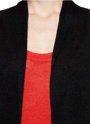 Detail View - Click To Enlarge - THEORY - Kalaray open-front cardigan