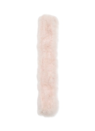 Detail View - Click To Enlarge - YVES SALOMON - Feather Scarf