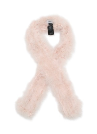 Main View - Click To Enlarge - YVES SALOMON - Feather Scarf